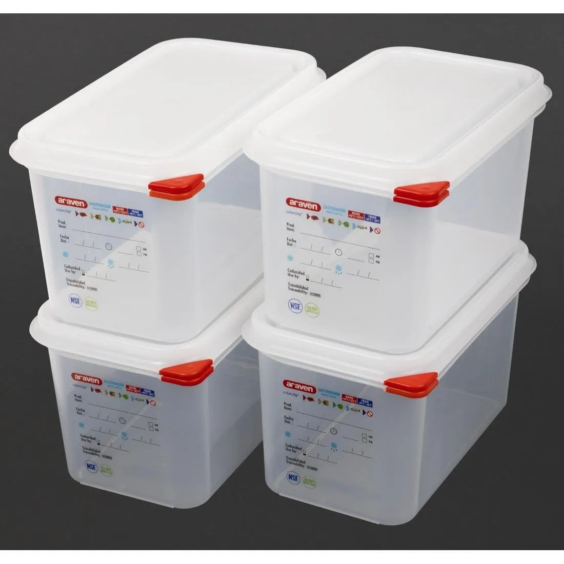Voedselcontainer GN1/4 4,3L