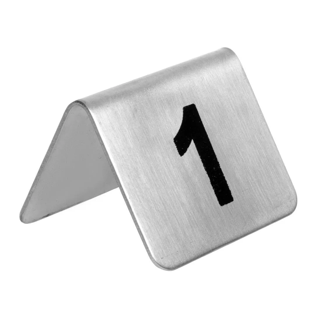 Numéros De Table en Acier Inoxydable 1 à 10