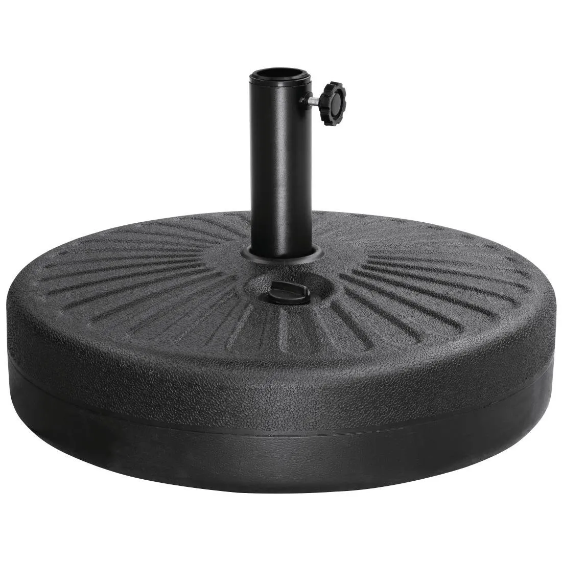 Parasolvoet Zwart 20 L