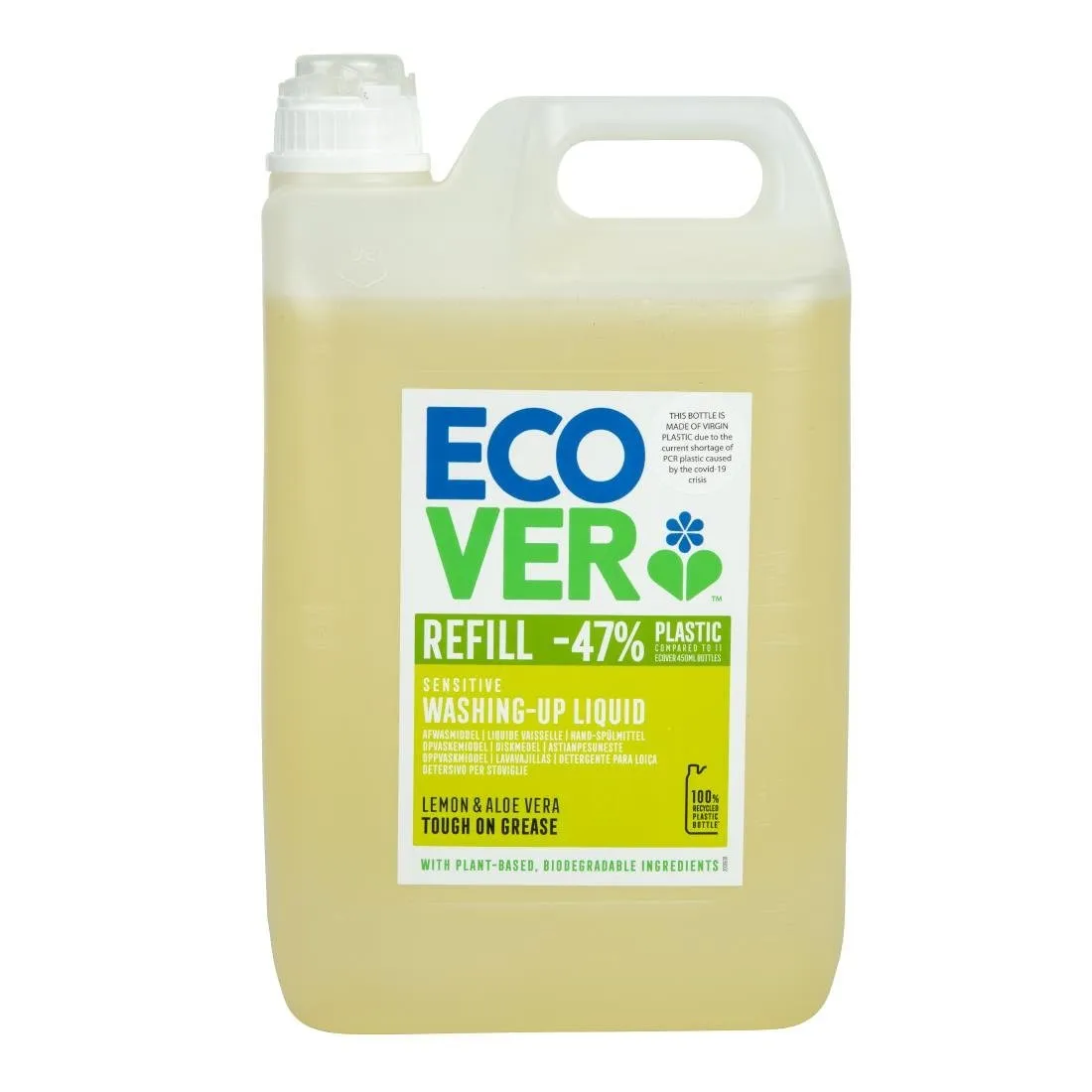 Afwasmiddel Concentraat Citroen en Aloë Vera Ecover 5 L