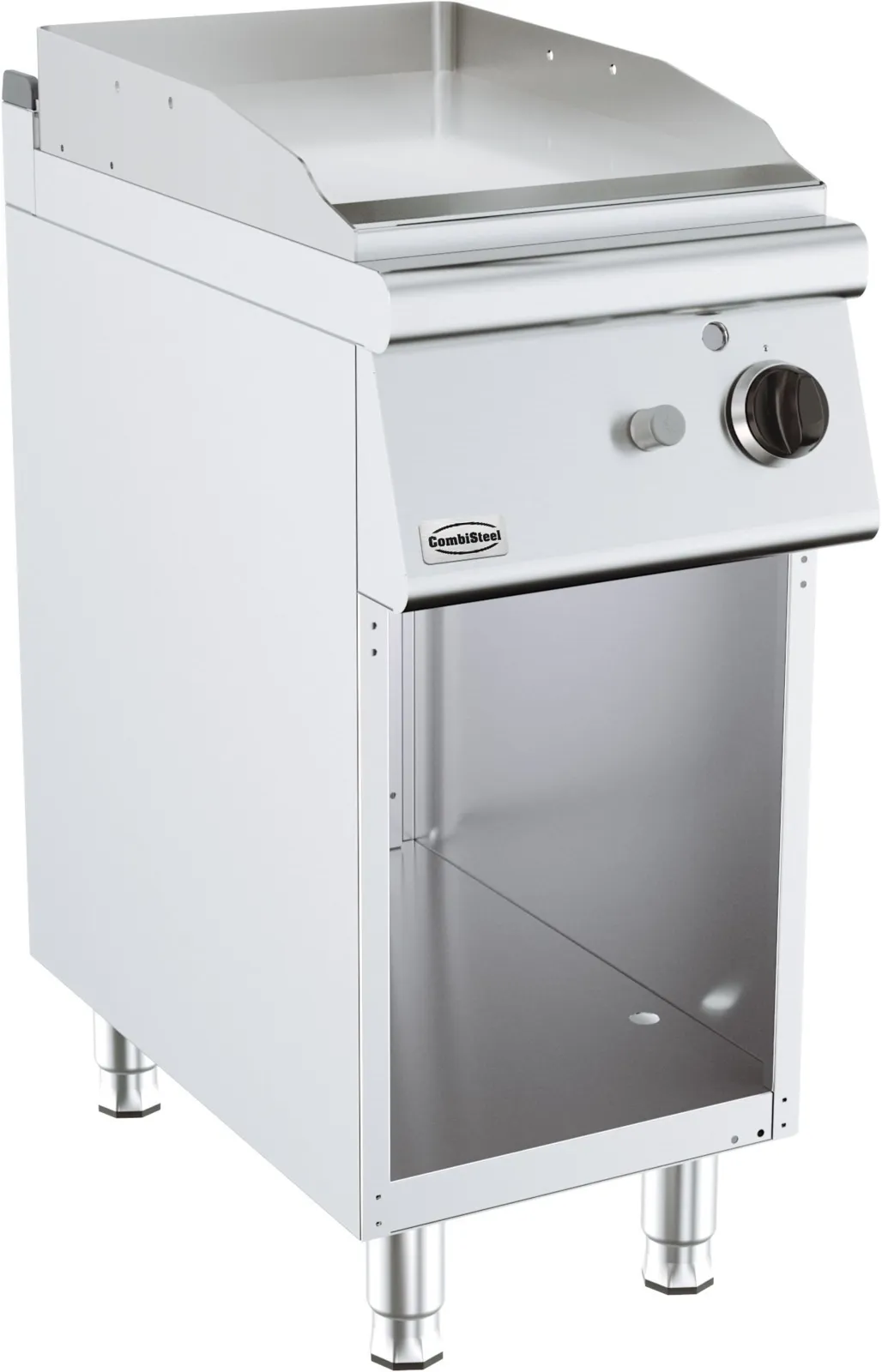 Plancha à Gaz Chrome sur Coffre - Série 700 - 6,5 kW