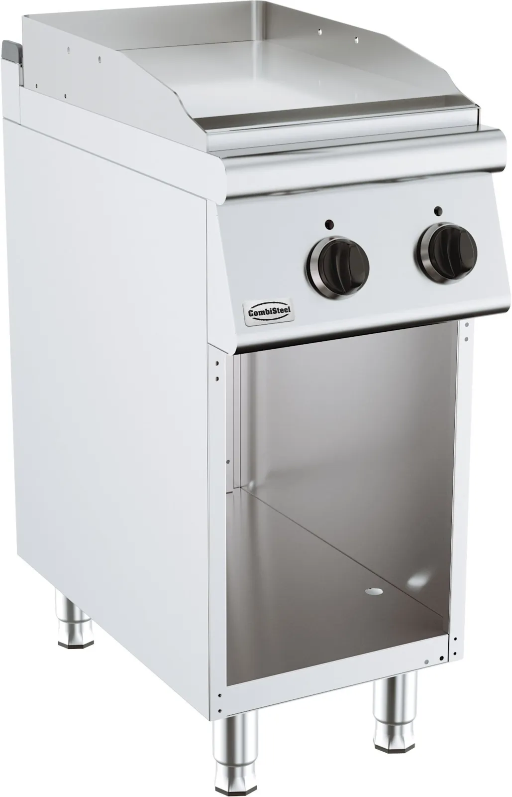 Elektrische Grillplatte mit glatter Platte Serie 700 - 400 x 700 mm