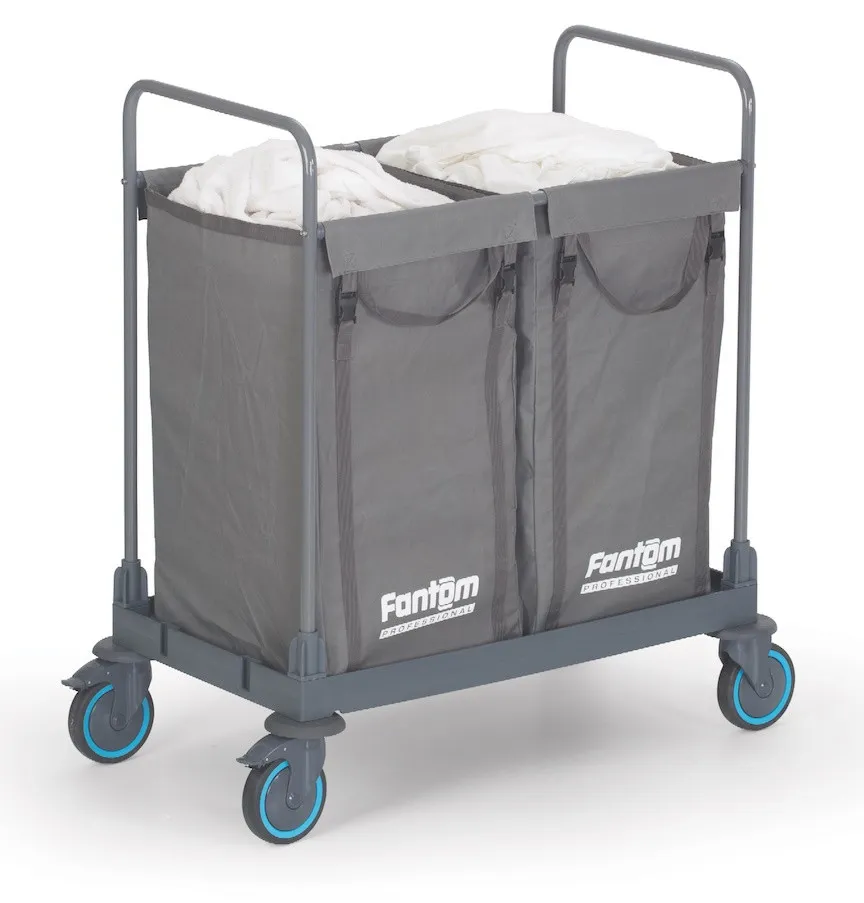 Chariot de Transport à Linge - 2 x 125 L