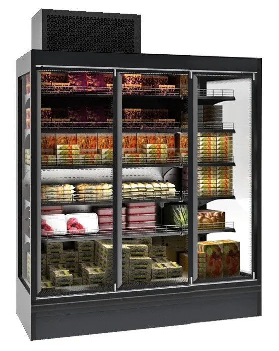 Vitrine Réfrigérée Murale Max à 4 Portes - 8,1 m²