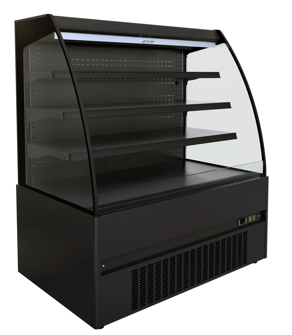 Gebogen Wandkoelvitrine Noah - 1,69 m²