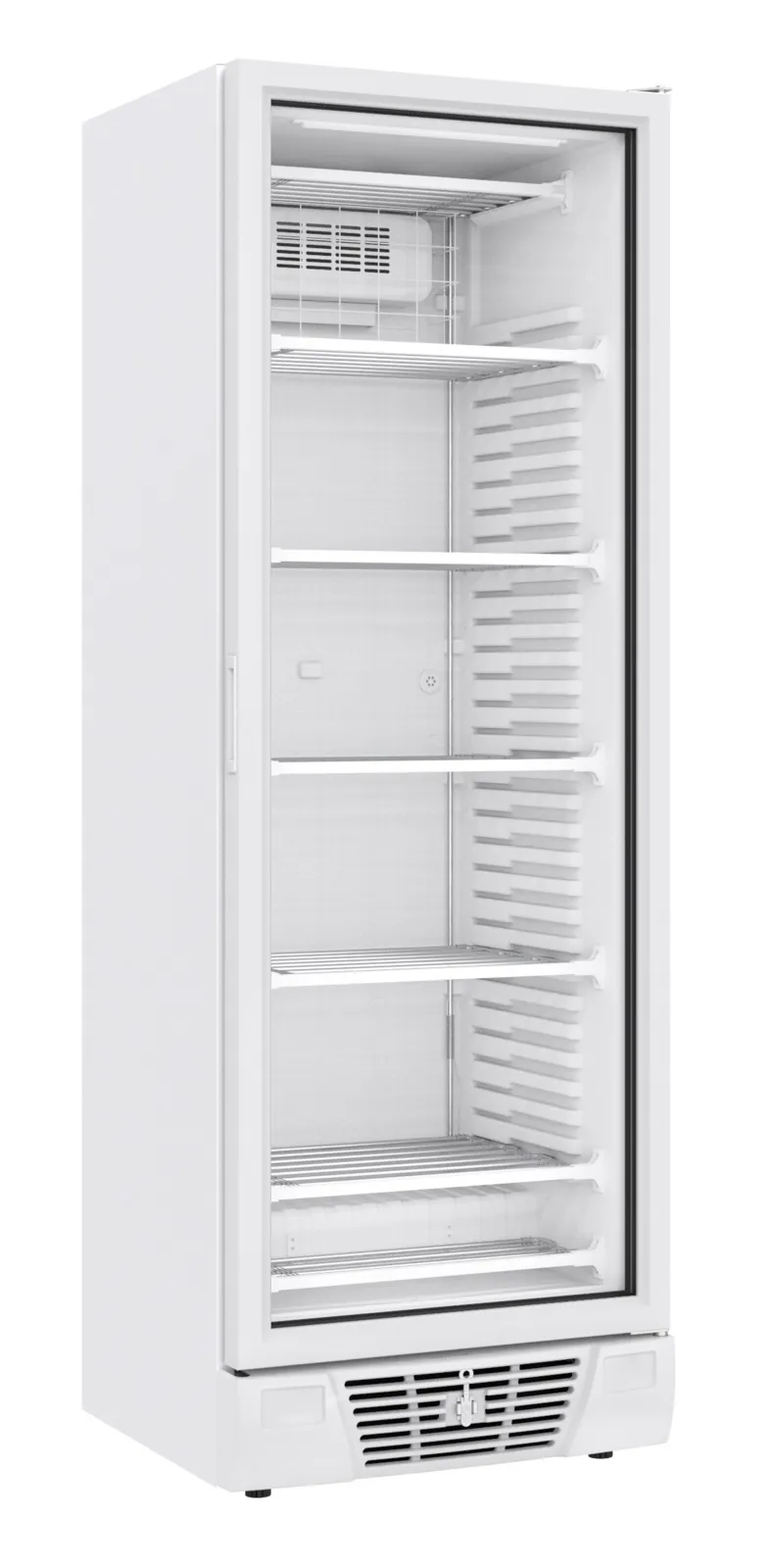 Armoire Réfrigérée Négative Blanche - 1 Porte Vitrée - 382 L