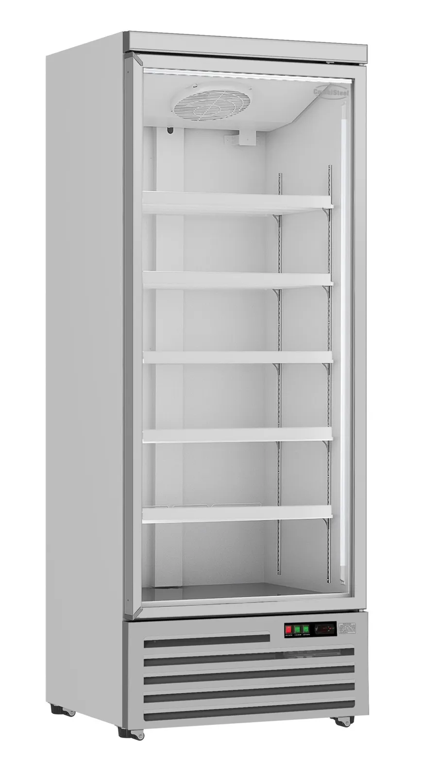 Positieve Koelkastkast - 1 Glazen Deur - 600 L