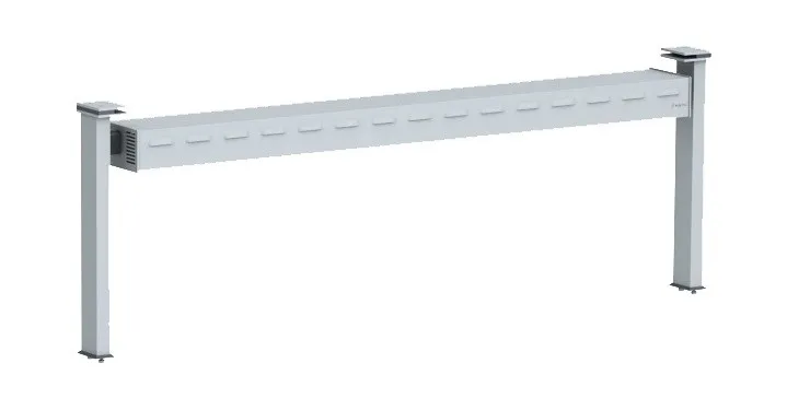 Rampe mit Warmlicht aus Keramik - L 760 x T 142 mm