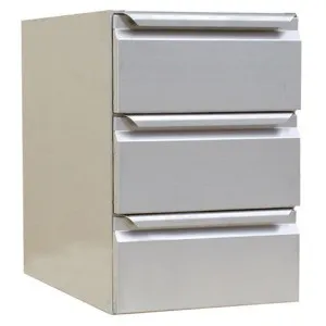 Bloc 3 Tiroirs pour Table - L 400 x P 630 mm