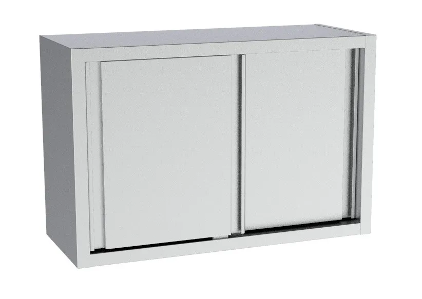 Wandschrank mit Schiebetüren - B 1800 x T 400 mm