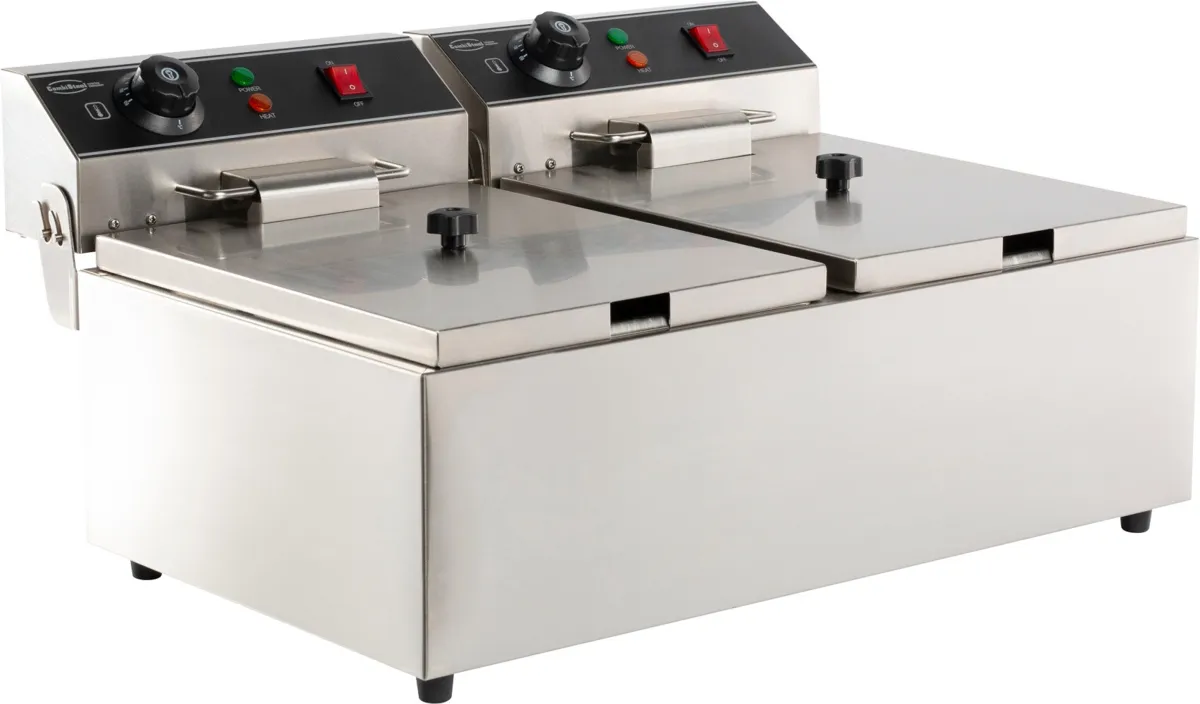 Friteuse Electrique à Poser - 2 x 6 L