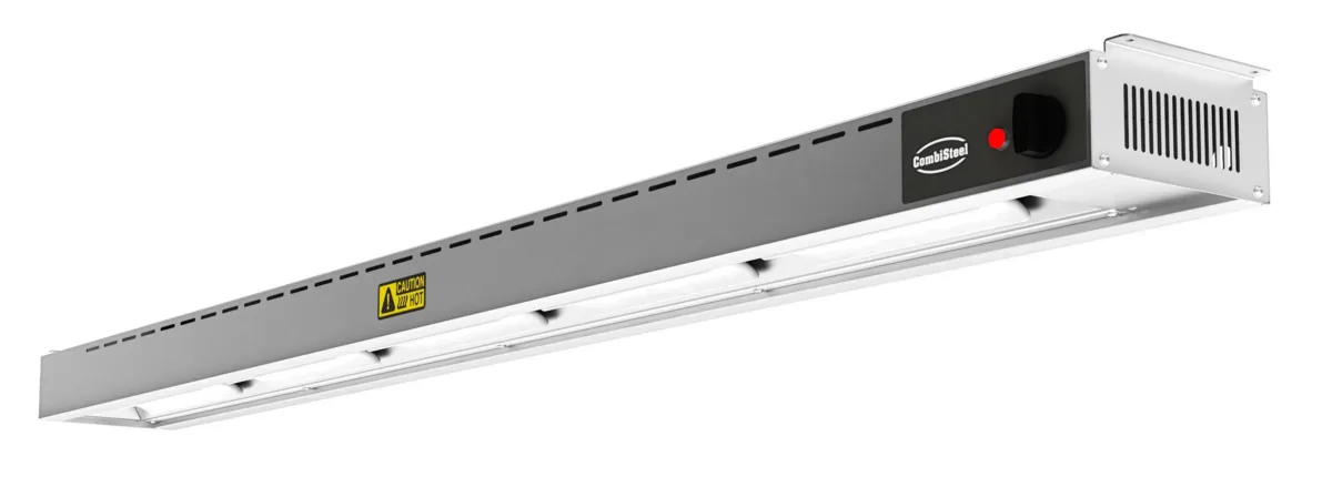 Keramikheizkörper - 5 Brenner - L 1800 mm