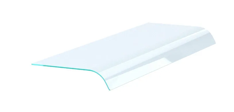 Gebogenes Glas Drop-In - 1 Seite - 5/1