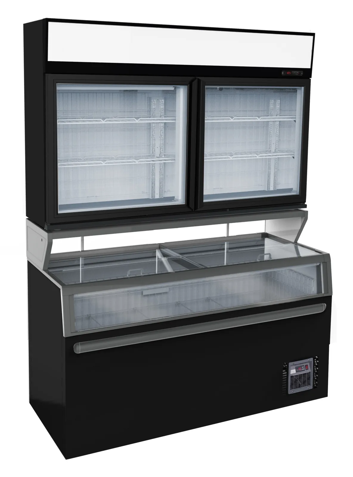 Vitrine Murale et Bahut de Supermarché - 948 L