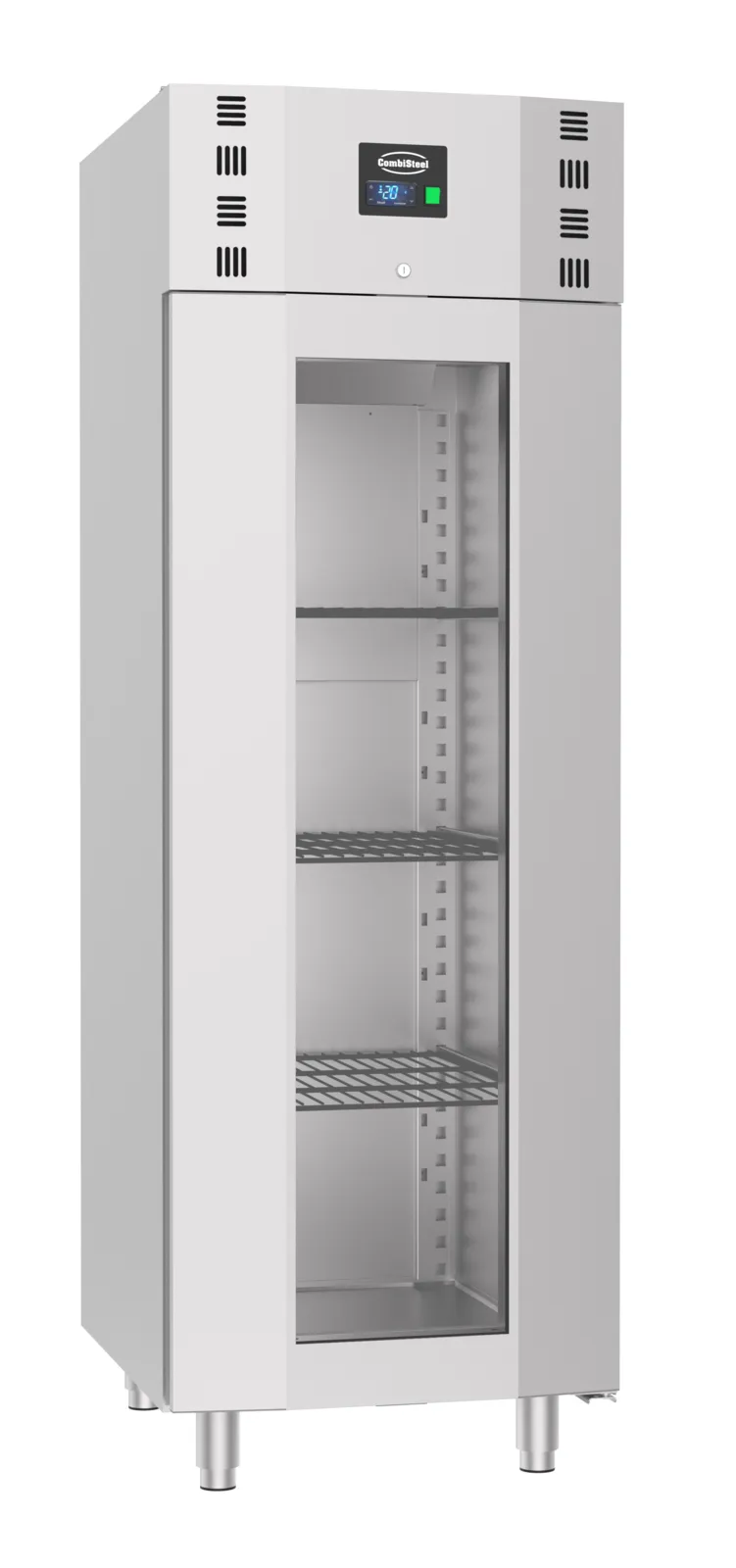 Armoire Réfrigérée Négative en Inox - Porte Vitrée - 700 L