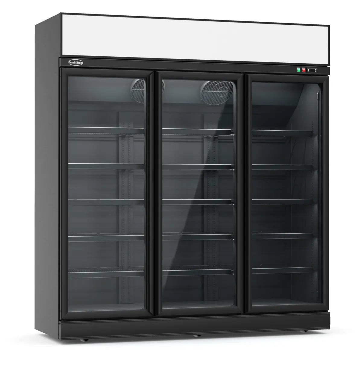 Positive Kühlvitrine mit 3 Glastüren - 1530 L
