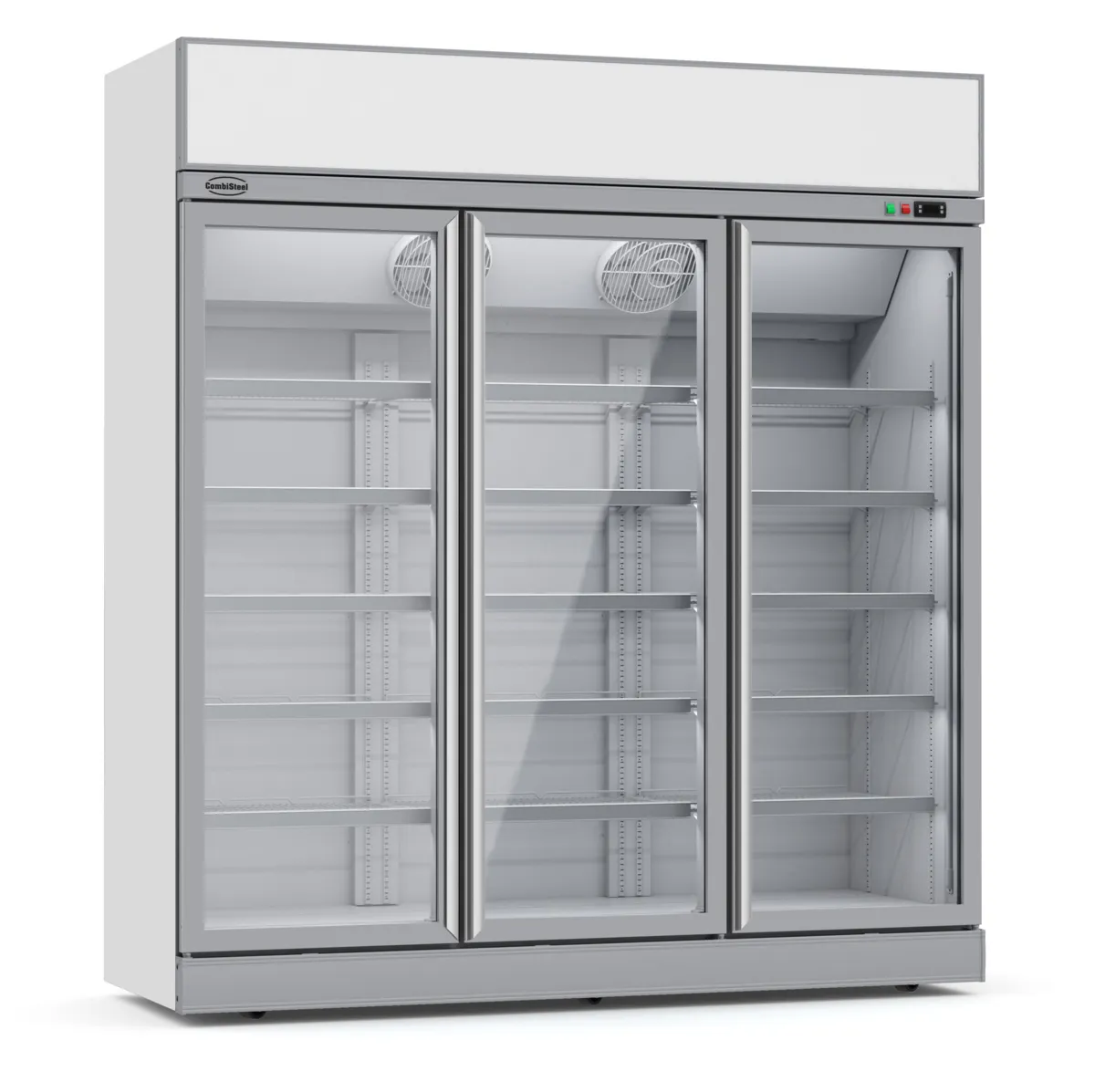Positive Kühlvitrine mit 3 Glastüren - 1530 L