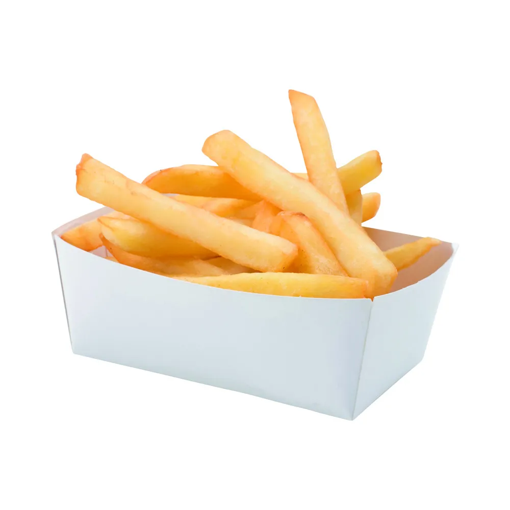 Kartonnen Frietbakje - L 100 x B 60 mm - Set van 250