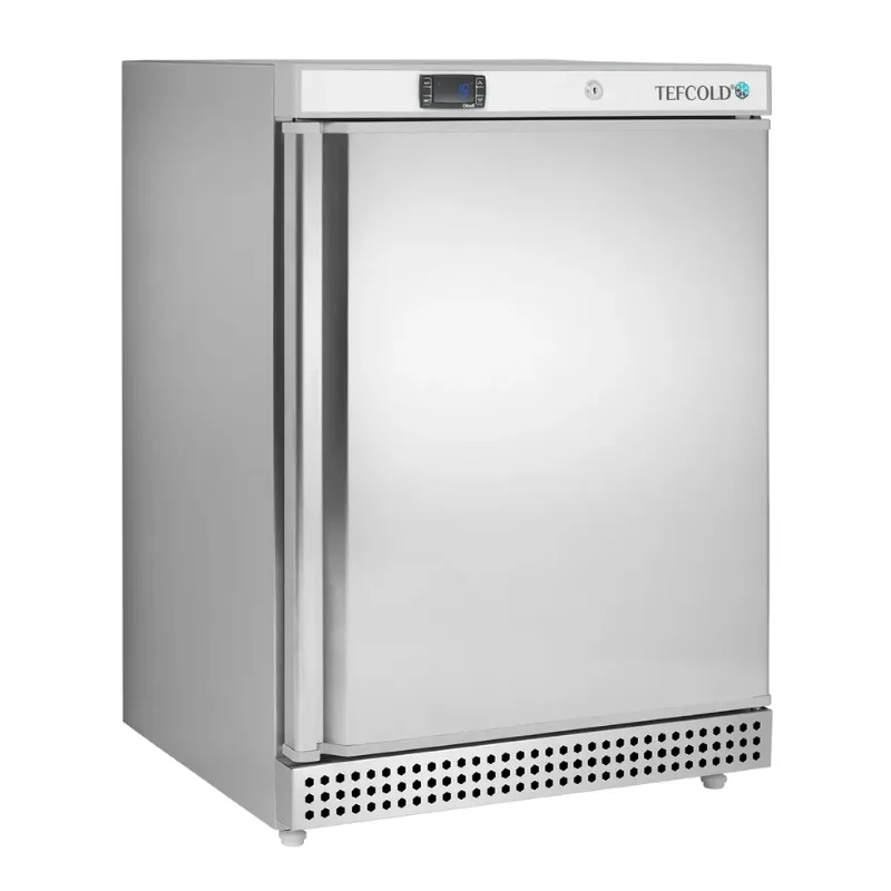 Positive Kühlschrank - Edelstahl - 129 L