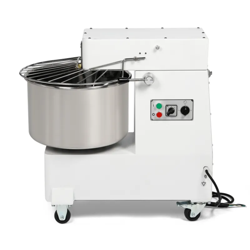 Teigmaschine 50 L mit abnehmbarem Kessel und hochklappbarem Kopf - 2 Geschwindigkeiten