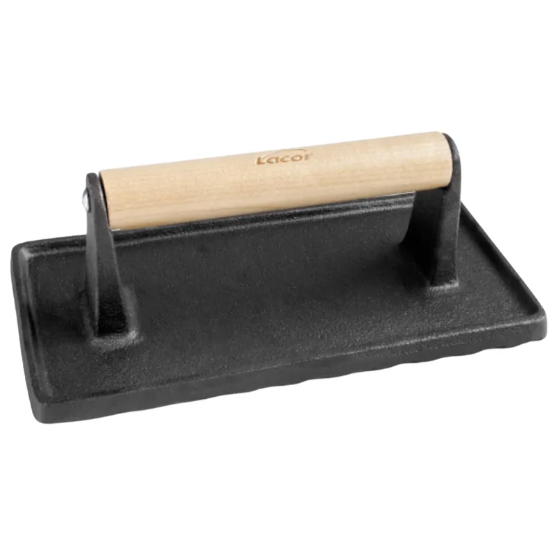 Rechthoekige Steakpers Magma - 230x110 mm