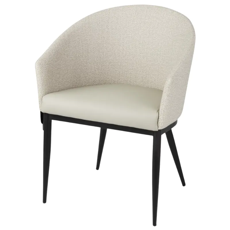 Meridian fauteuils in Ecru - Set van 2