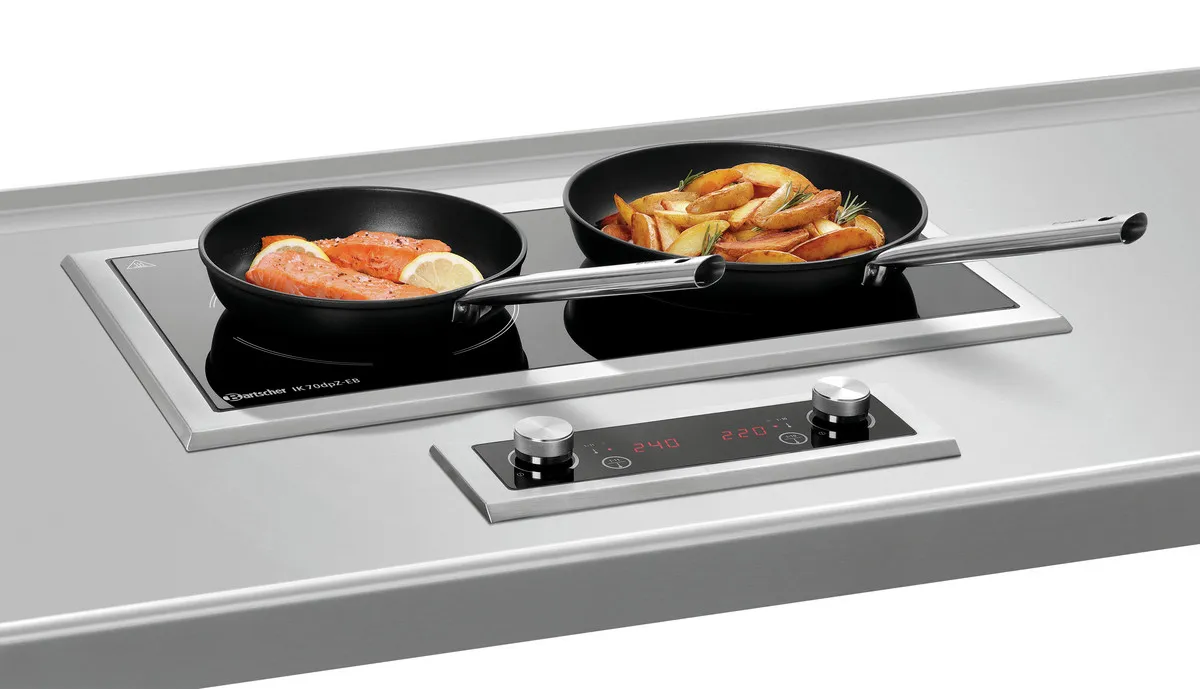 Induktionskochfeld 2 Brenner - 7000 W