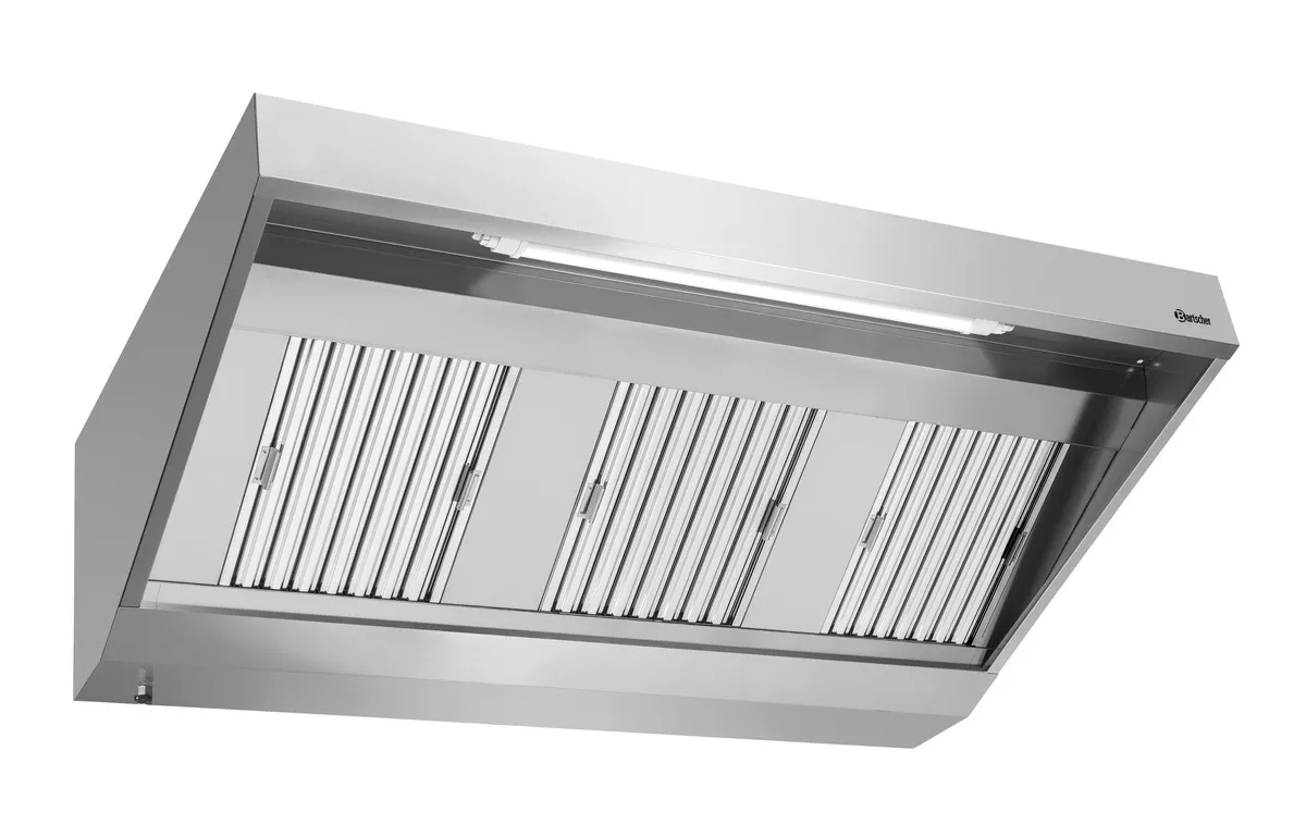 Wandkap met Verlichting - L 1700 x D 900 mm
