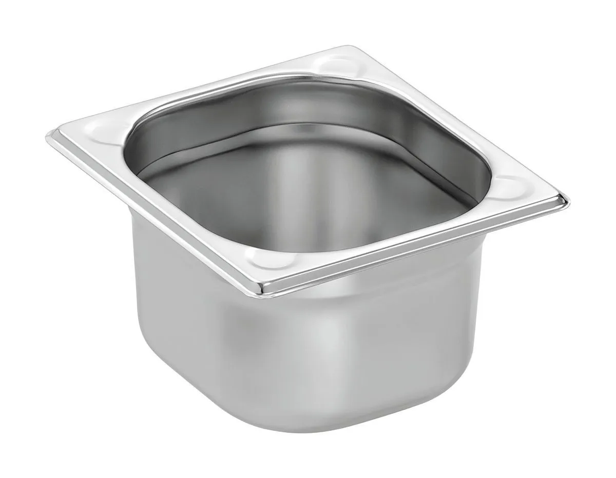 Bac Gastro GN 1/6 Basic Line - Profondeur 100 mm - 1,6 L