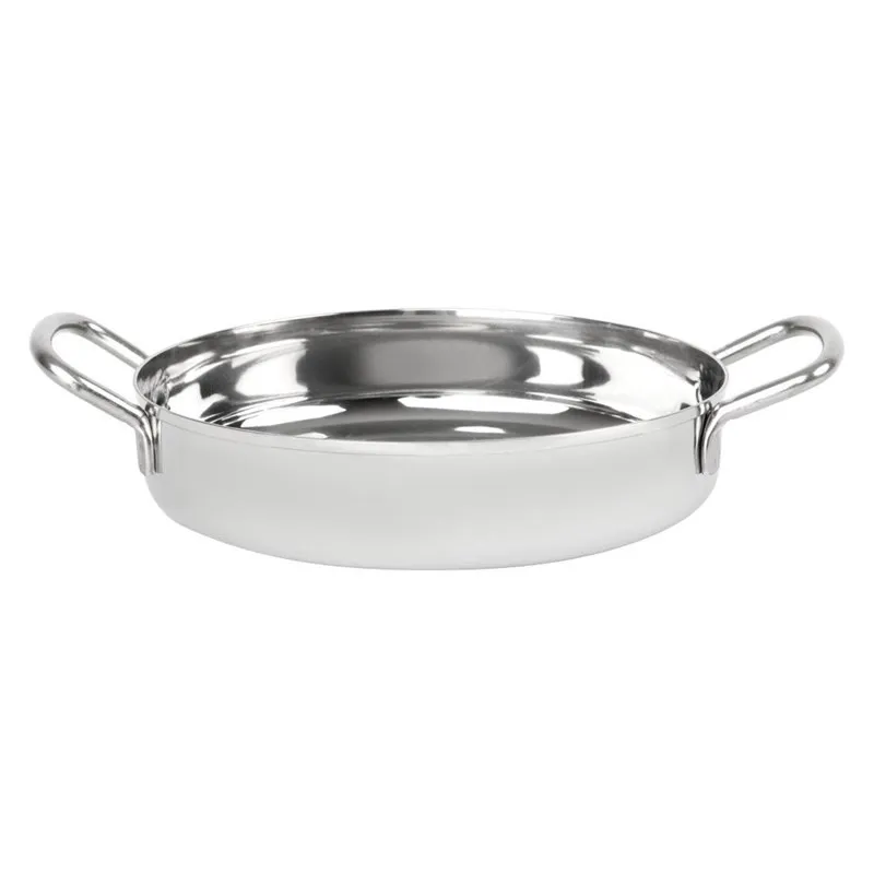 Plat en Inox Tafelpresentatie 150 mm