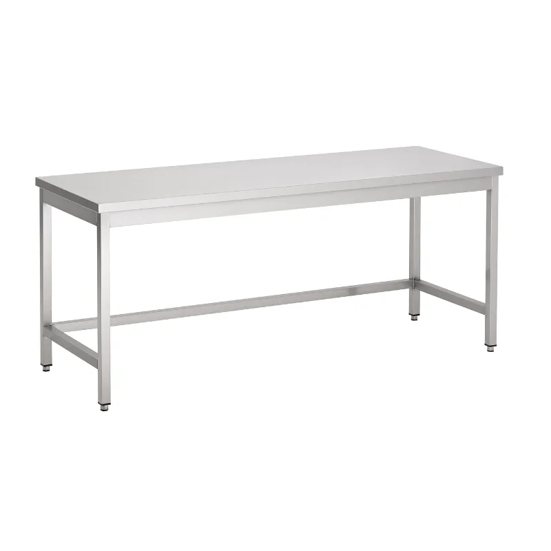 Table Inox - L 1800 x P 700 mm