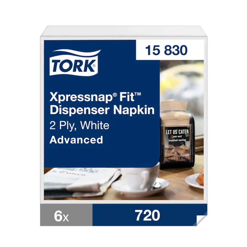 Serviettes Blanches pour Distributeur Xpressnap Fit® - Lot de 4320