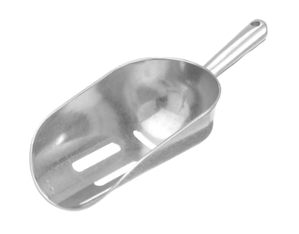 Eisschaufel mit Schlitzen - 220 x 80 mm