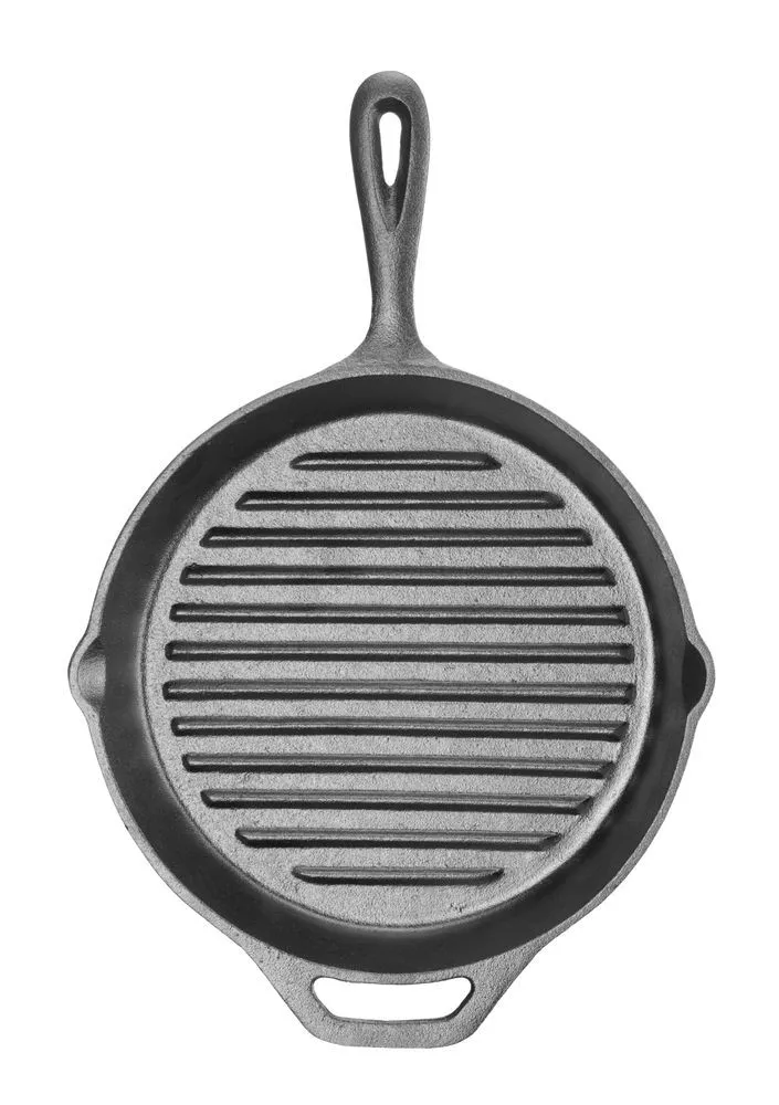 Poêle à Griller en Fonte Ronde - ø 220 mm