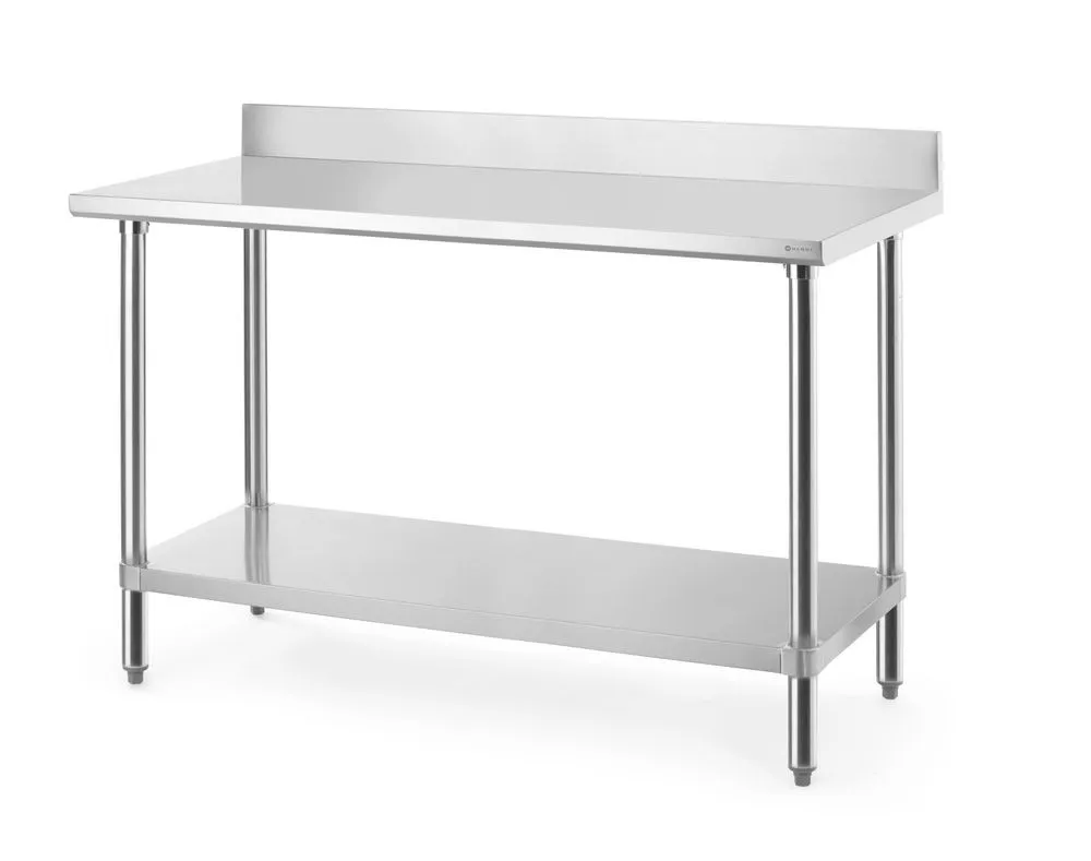Werktafel met Achterwand en Plank - L 1400 mm