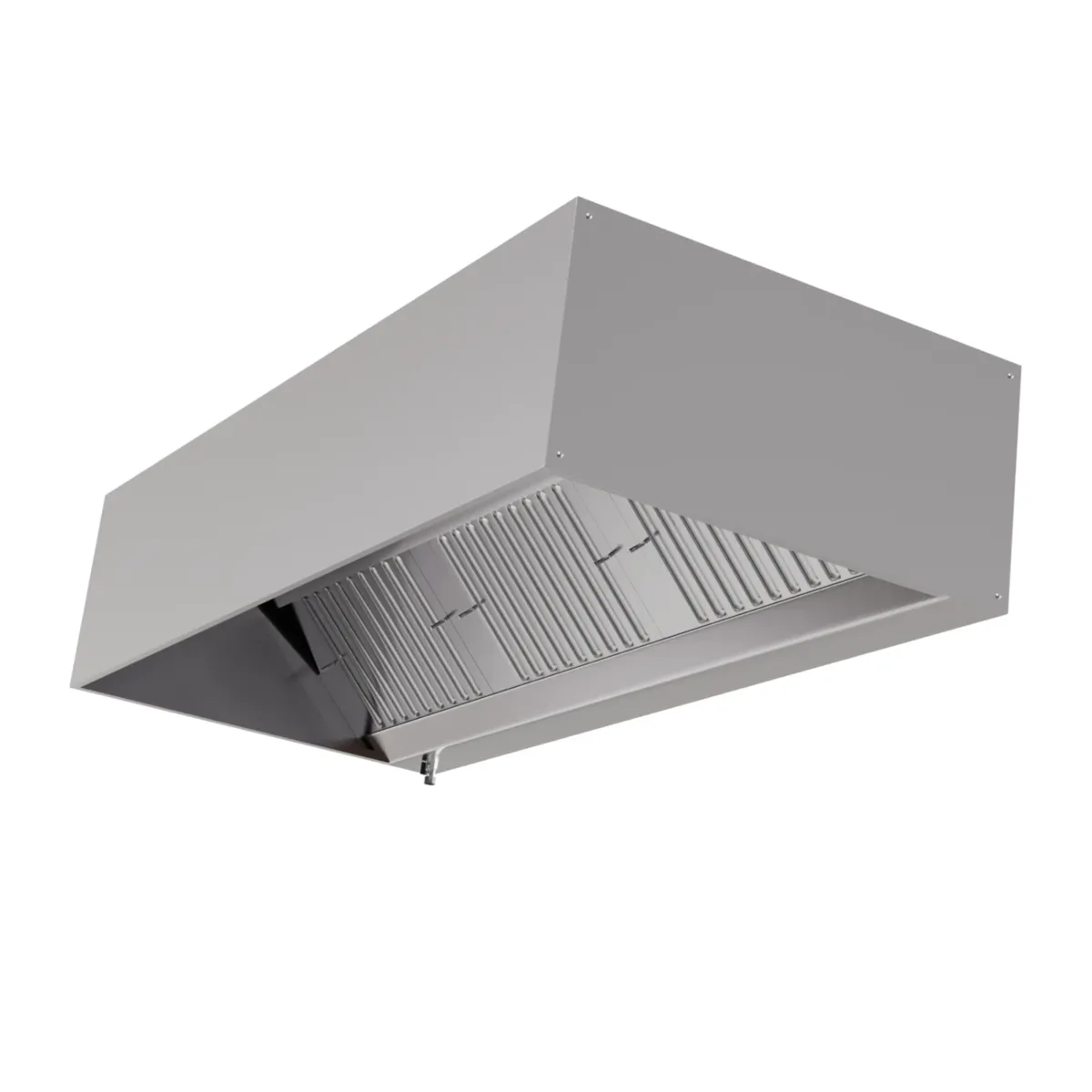 Würfelhaube Tiefe 900 mit LED und ohne Motor - Länge 4000