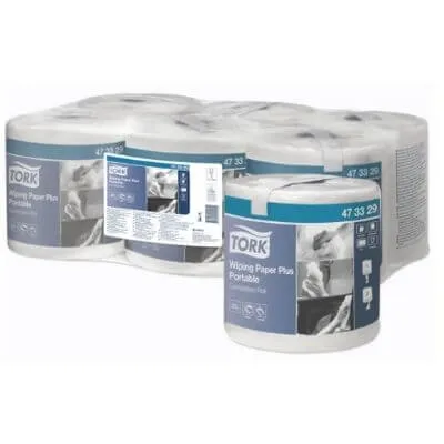 Papieren handdoeken Plus - Set van 6