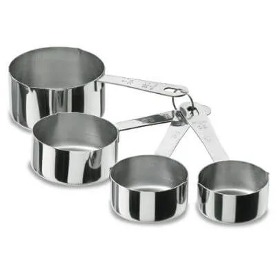 Set von 4 Kapseln - Edelstahl