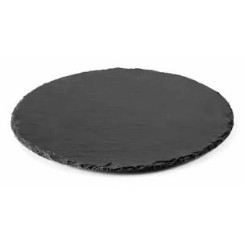 Ronde Leisteen Plateau - Ø 35 Cm