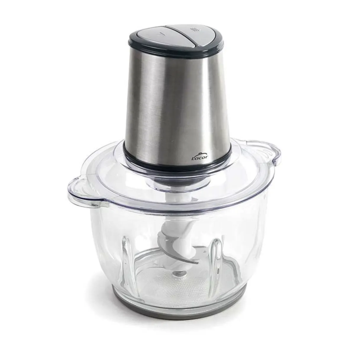 Hachoir Electrique avec Récipient en Verre - 2 L