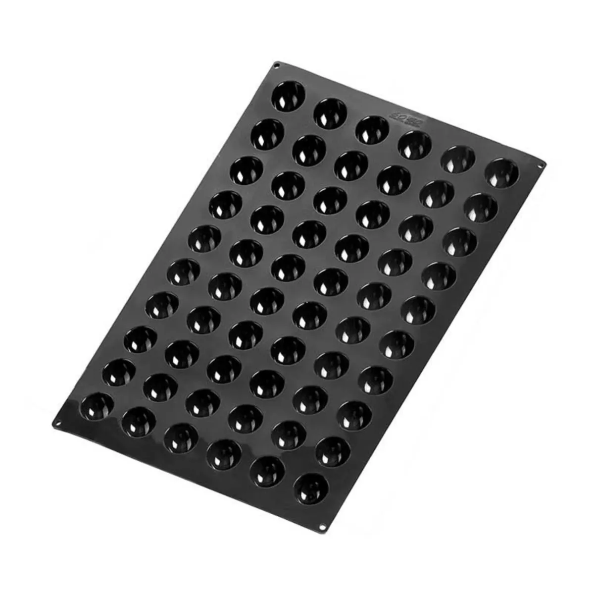 Siliconen Bakvorm Halfronde Vorm - 60 Stuks