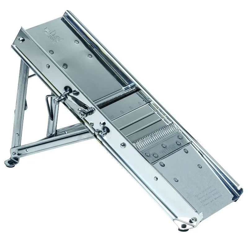 Professionelle Mandoline mit Wagen - 3 & 10 mm
