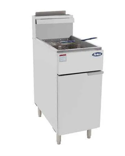 Friteuse à Gaz Haut Rendement 3 Brûleurs - 21 L - Gaz de Ville