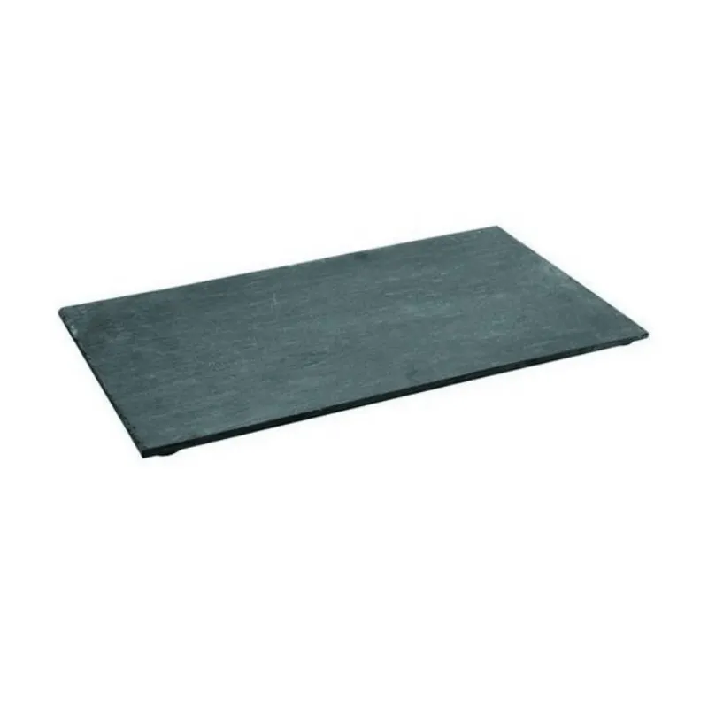 Rechthoekig leistenen dienblad - 100 x 150 mm