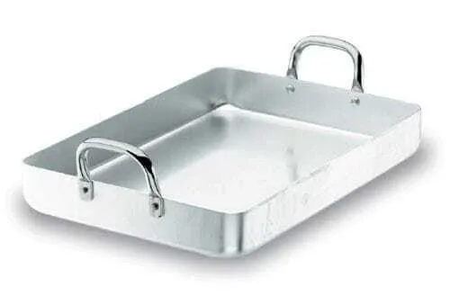 Braadpan met Vaste Handgreep - Chef Aluminio - 50 x 35 cm