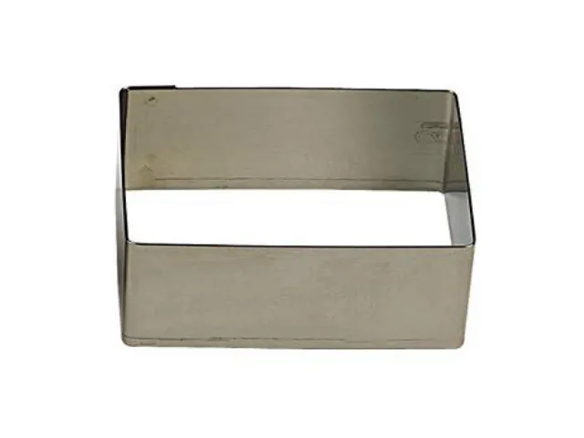 Ausstechform Rechteck Edelstahl - 120 x 30 x 30 mm