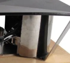 2 Pare-Vent Inox