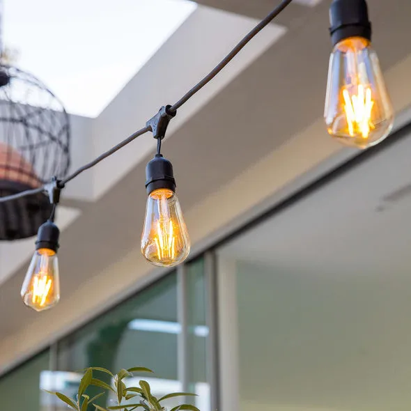 Guirlande Lichtslinger met Gloeilamp Filament 6 m - Mafy Light
