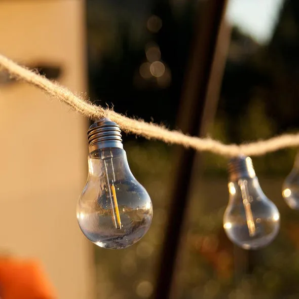 Guirlande Lumineuse Extérieure à Ampoule Filament 7.7 m - Fantasy Cord