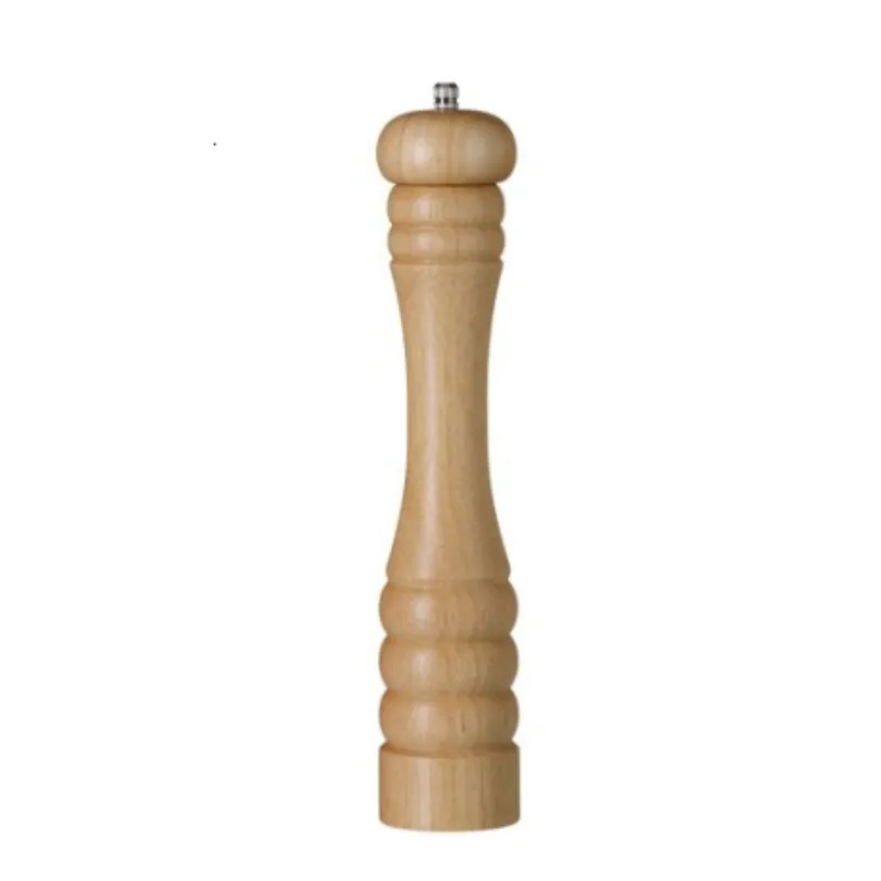 Pfeffermühle aus hellem Holz - H 315 mm